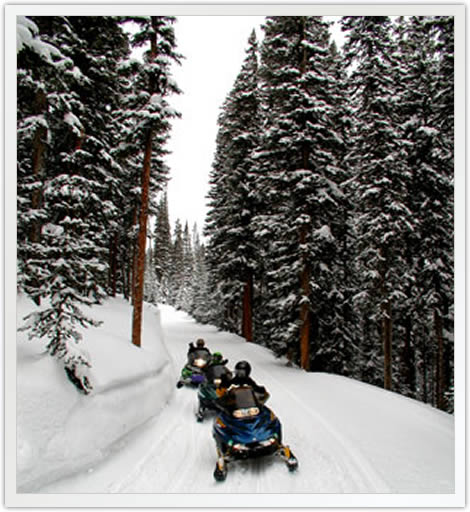 Vail Snowmobiling Tour