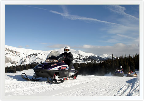 Vail Snowmobile Tour
