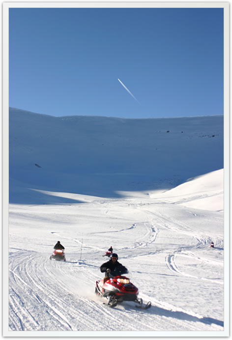 Vail Pass Snowmobiling