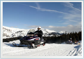 Breckenridge Snomobiling